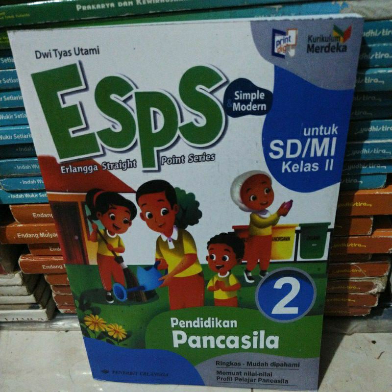 Jual BUKU KURIKULUM MERDEKA ESPS PENDIDIKAN PANCASILA UNTUK SD KELAS 2 ...