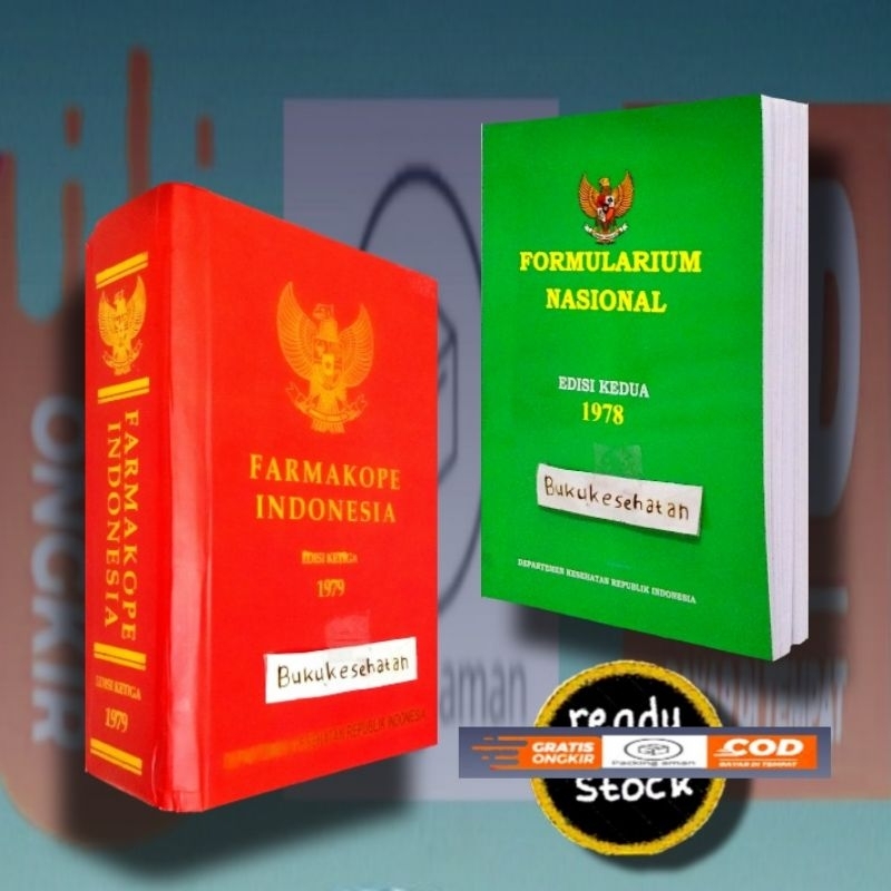 Jual Paket Buku Farmasi Farmakope Indonesia Fi Edisi Dan Formularium Indonesia Fornas