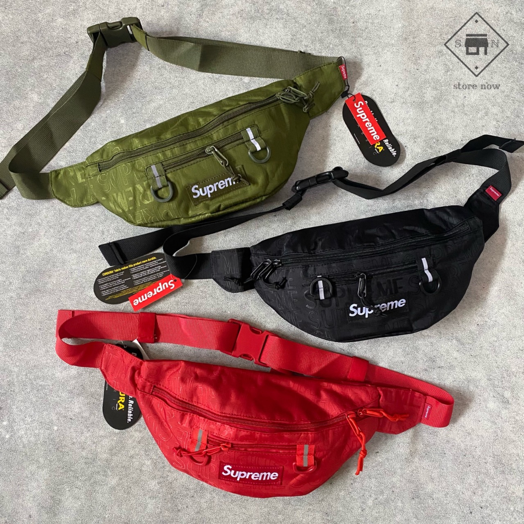 Harga waist bag supreme best sale ss19 original