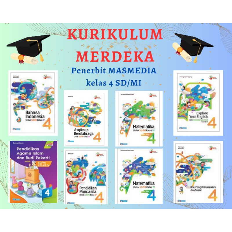 Jual BUKU KURIKULUM MERDEKA SD MI KELAS 4 PENERBIT MASMEDIA | Shopee ...