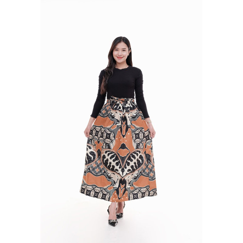 Jual ROK BATIK PANJANG DEWASA ROK PAYUNG WANITA KLOK MOTIF TERBARU