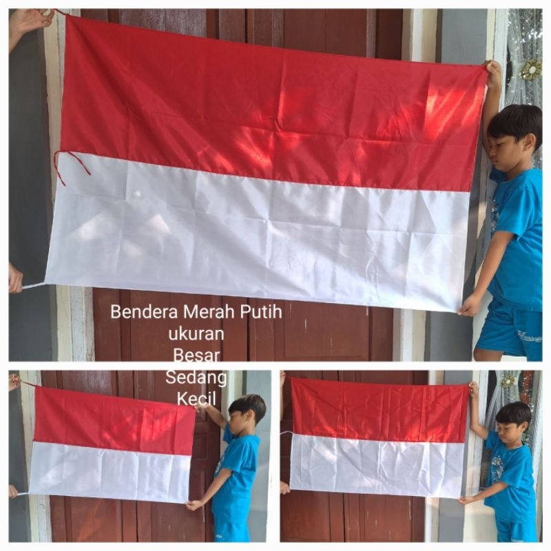 Jual Bendera Merah Putih Bendera Nasional Indonesia Umbul Umbul Bendera Agustusan Shopee Indonesia