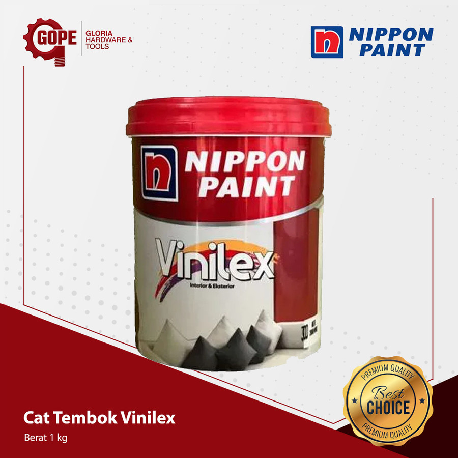 Jual Cat Tembok Vinilex Nippon Paint Ukuran 1 Kg | Shopee Indonesia