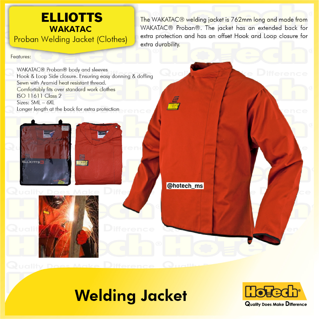 Jual Welding Jacket ELLIOTTS WAKATAC Jacket Jaket Las Elliot