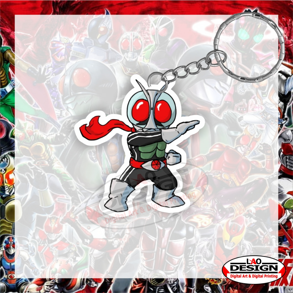 Jual Gantungan Kunci Kamen Rider - Gantungan Kunci Akirlik - Gantungan ...