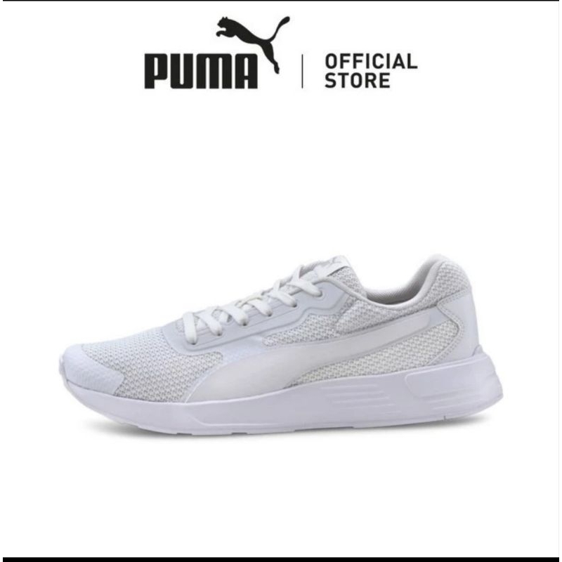 Jual [[ORIGINAL]] PUMA Sepatu Taper Sneakerss Puma White-Puma White ...