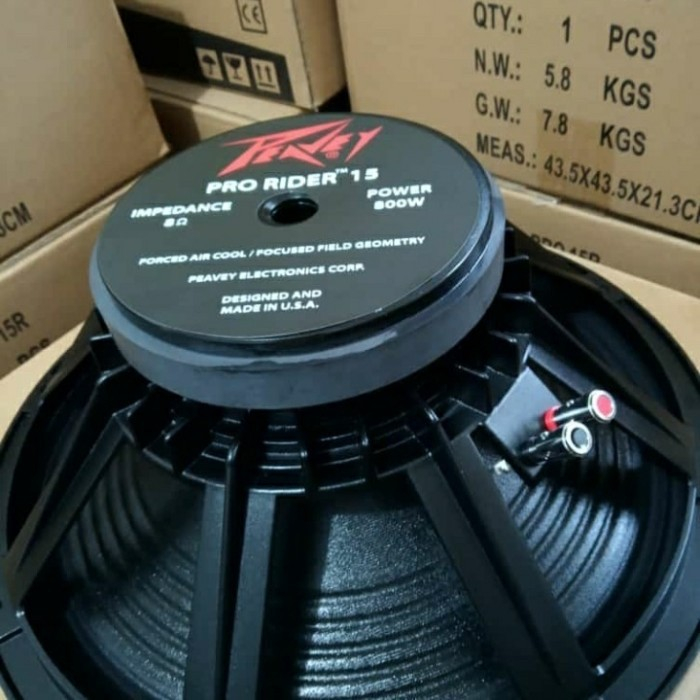 Jual Speaker Komponen Peavey Pro Rider 15 Inch 800 Watt Kaleng | Shopee ...