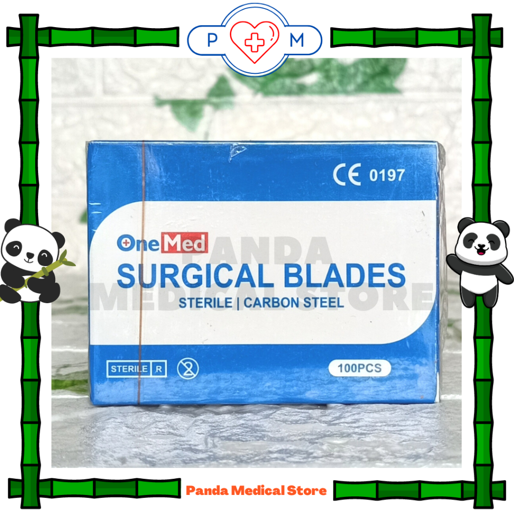 Jual Bisturi / Surgical Blade / Mess No. 22 Isi 100 Pcs Onemed | Shopee ...