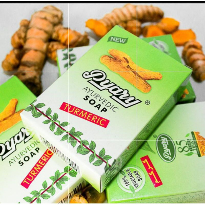 SABUN BATANG ARAB PYARY TURMERIC 100% ORIGINAL & BPOM