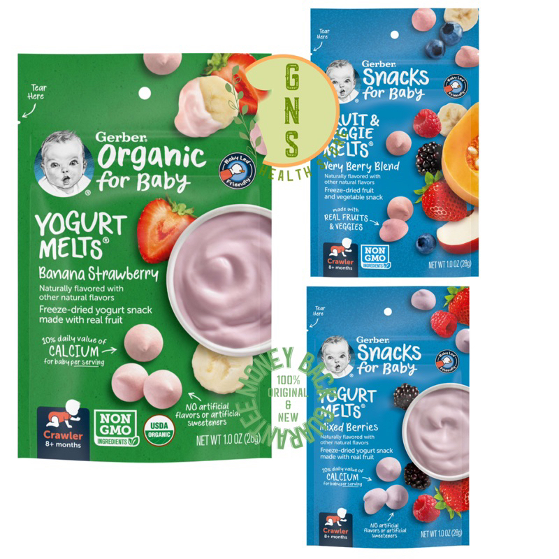 Organic Greek Yogurt Organic Baby Yogurt Melts Variety Pack For