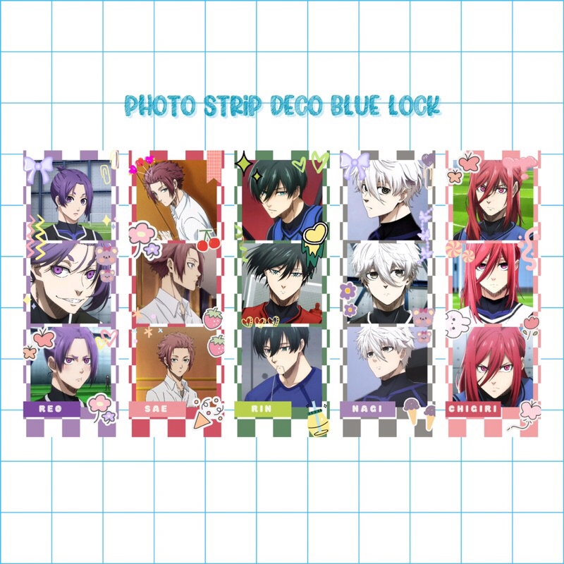 Jual Photostrip Anime Blue Lock | Shopee Indonesia