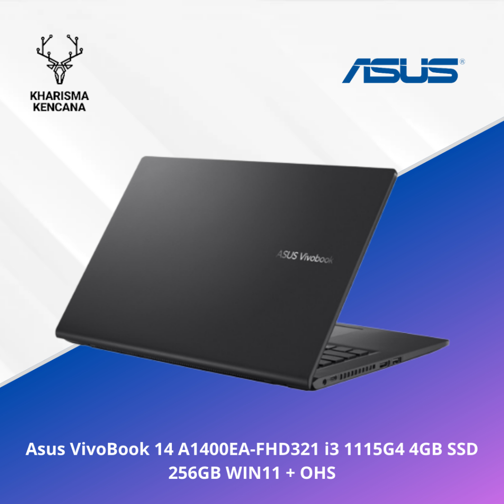 Jual Asus VivoBook 14 A1400EA-FHD321 i3 1115G4 4GB SSD 256GB WIN11 ...
