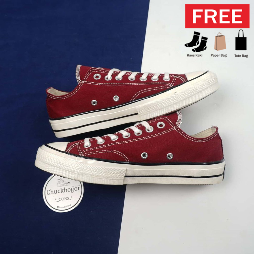 Sepatu Converse 70s Converse Maroon Low Jual Sepatu Converse 70s