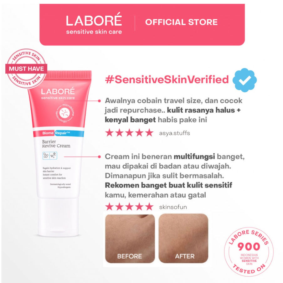 Jual LABORE BiomeRepair Barrier Revive Cream - Krim Pelembab Kulit ...