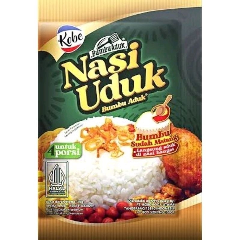 Jual Kobe Bumbu Nasi Uduk/Nasi Kuning/Nasi Bebek/Nasi Rendang/Bumbu ...