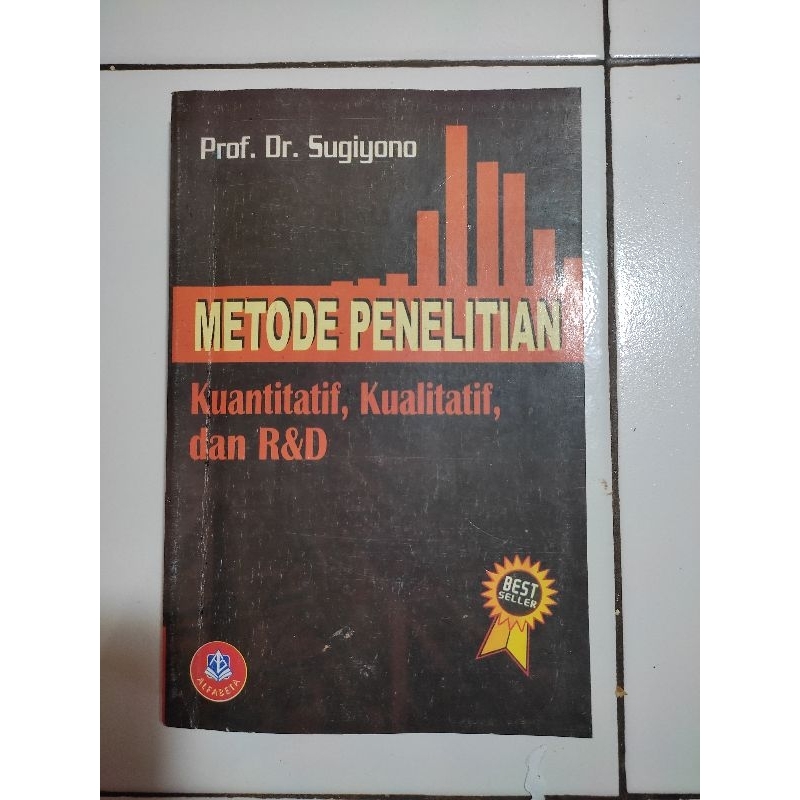 Jual BUKU METODE PENELITIAN KUANTITATIF, KUALITATIF DAN R&D By SUGIYONO ...