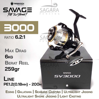 Jual Reel Savage Original Murah - Harga Diskon Maret 2024