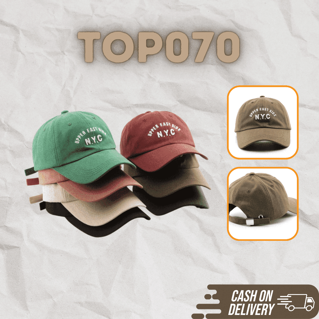 Jual Topi Cap Sport Fashion Logo N.Y.C [TOP070] | Shopee Indonesia