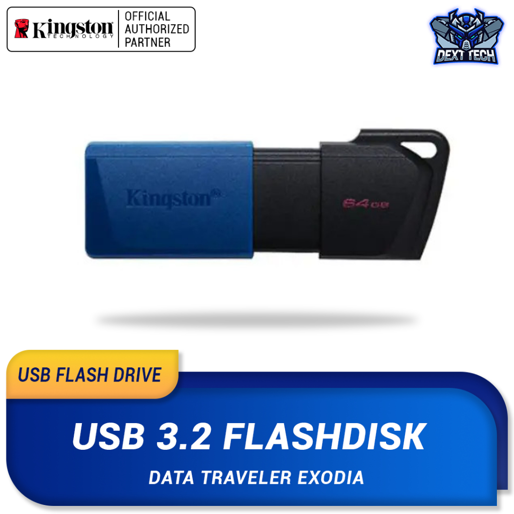 Jual Kingston USB 3.2 Data Traveler Exodia Flashdisk | Shopee Indonesia