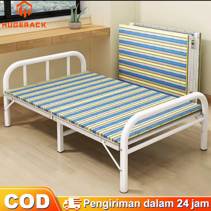 Jual Ranjang Lipat Besi /Tempat Tidur Lipat Multifungsi Portable ...