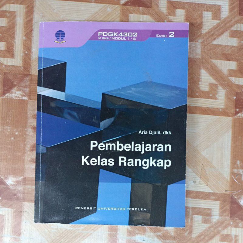 Jual ORIGINAL PEMBELAJARAN KELAS RANGKAP EDISI 2 UNIVERSITAS TERBUKA ...