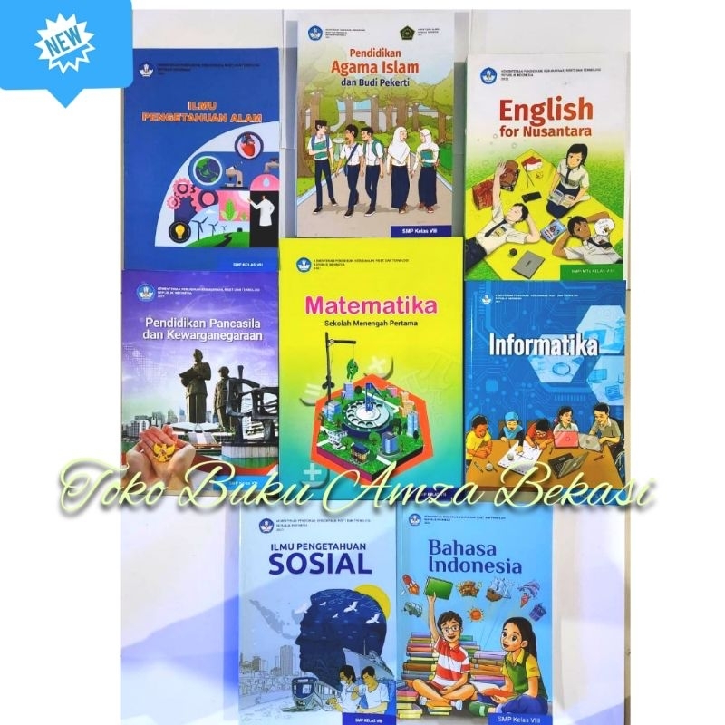 Jual Paket Buku Kumer Kelas 8 SMP (Indonesia, B.Inggris, PAI , PPKN ...