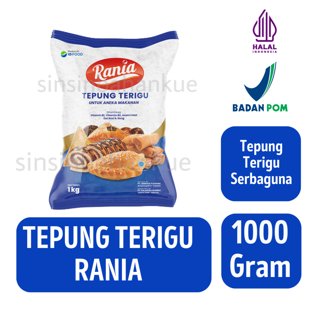 Jual Tepung Terigu Rania [1 Kg] | Shopee Indonesia