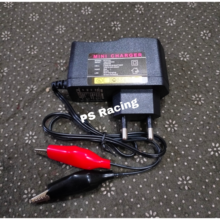 Jual Adaptor Charger Aki ACCU 12V / Adaptor Tester Lampu | Shopee Indonesia