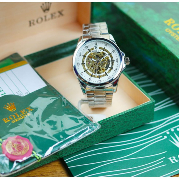Jual Jam Rolex Pria Otomatis Stainless Steel Premium Termurah Jam ...