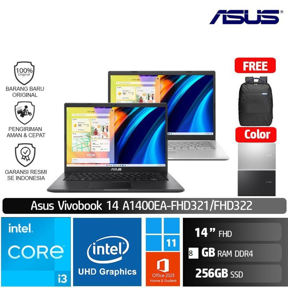 Jual Asus A1400EA FHD321 Core i3 1115G4 8GB SSD 256GB Win11 OHS FHD ...