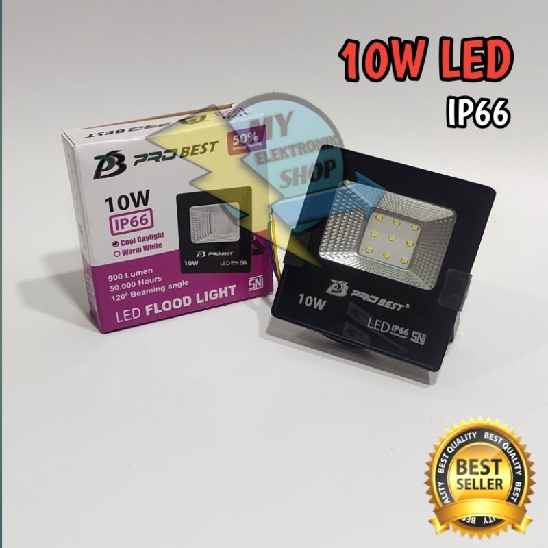 Jual Lampu Sorot Ac Led 10w Ip66 Probest Lampu Tembak Ac 10watt Lampu