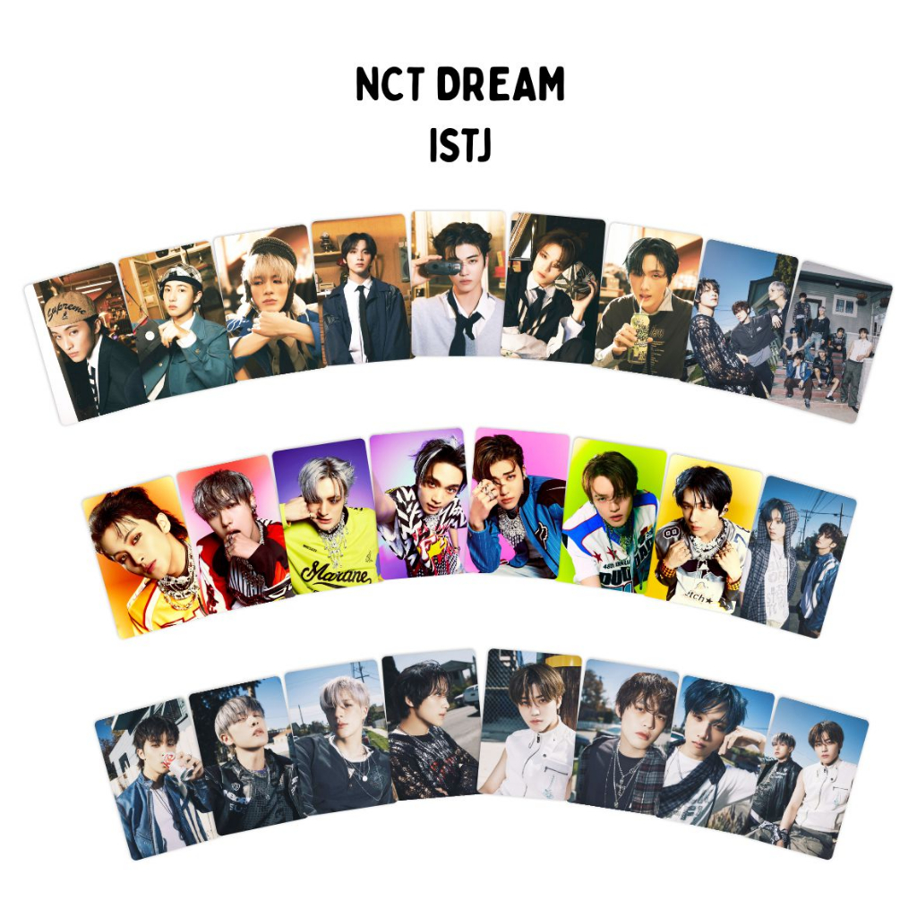 Jual Sisi Photocard Nct Dream Istj Isi Pcs Unofficial Shopee Indonesia