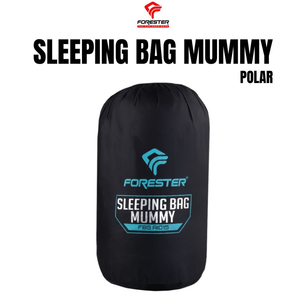 Jual Forester FBG AI015 Sleeping Bag Mummy Polar Kantong Tidur Shopee