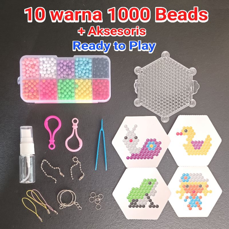 Jual AQUABEADS / AQUABEAD / ISI ULANG AQUA BEADS REFILL PACK / BEADOS /BEAD  - Kota Depok - Restu314