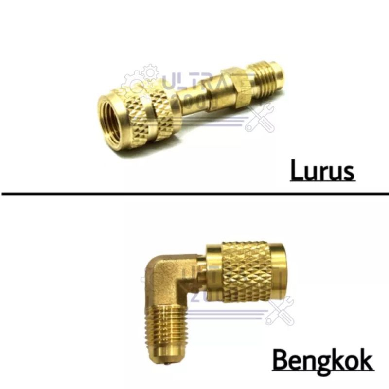 Jual Adapter Nepel R410 atau R32 / Nepel Connecting | Shopee Indonesia