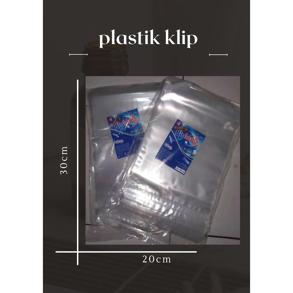 Jual Plastik Klip Pp Bening Ukuran 20 X 30 Ketebalan 005 Isi 100 Shopee Indonesia 3765