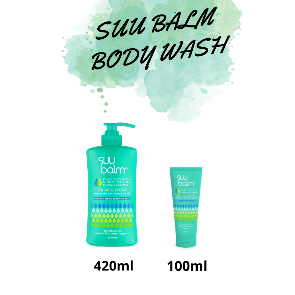 Jual SUU BALM ADULT BODY WASH COOLING & MOISTURISING CREAM BODY WASH FOR DRY ITCHY SENSITIVE