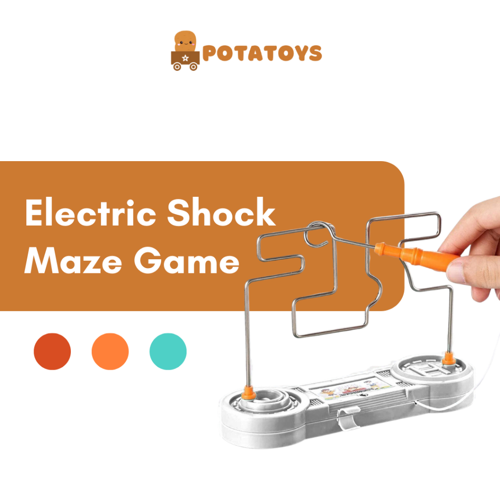 Jual Electric Shock Game / Electrik Maze Game / Mainan Keluarga Melatih