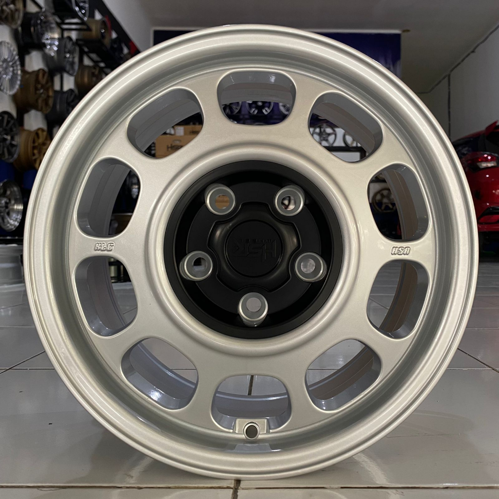 Jual Velg HSR KLG 9100 RING 16 Lubang 5 Pelek Kaleng Mobil Grandmax ...