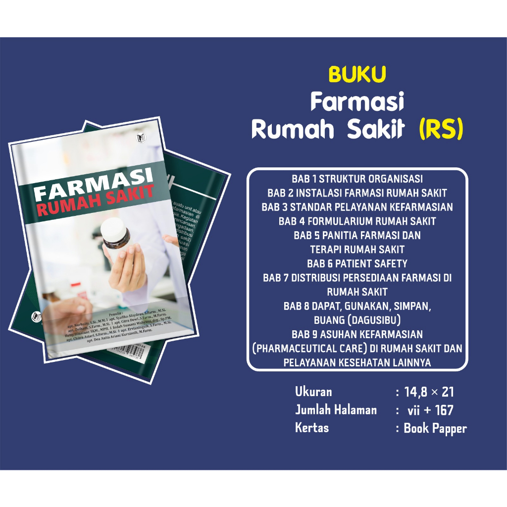 Jual Buku Farmasi Rumah Sakit (RS) | Shopee Indonesia