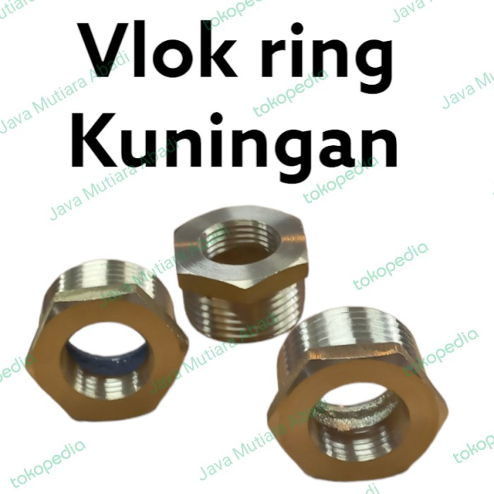 Jual Vlok Ring Kuningan Bushing Male Female X Shopee Indonesia