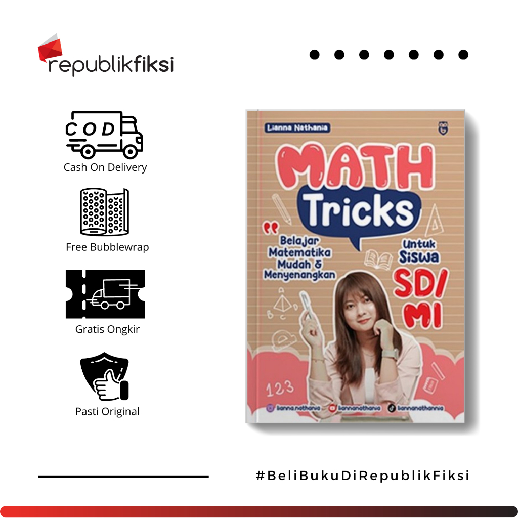 Jual Buku Math Tricks - Lianna Nathania - BMedia | Shopee Indonesia