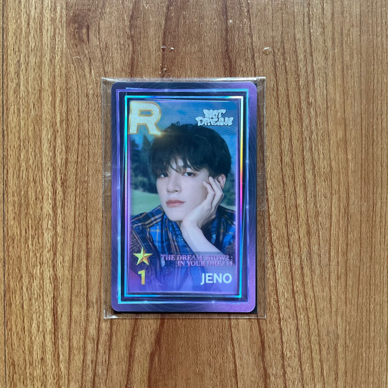 Jual (ready stock) superstar smtown r card : nct dream - jeno
