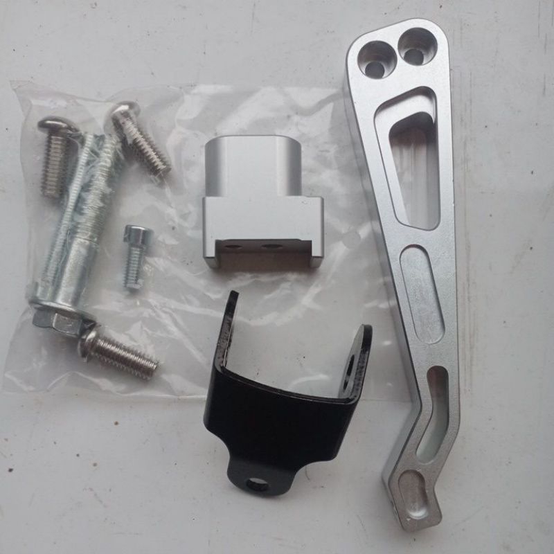 Jual Breket Stabilizer Stang Tengah Cnc Breket Steering Damper Breket Stabilizer Steering