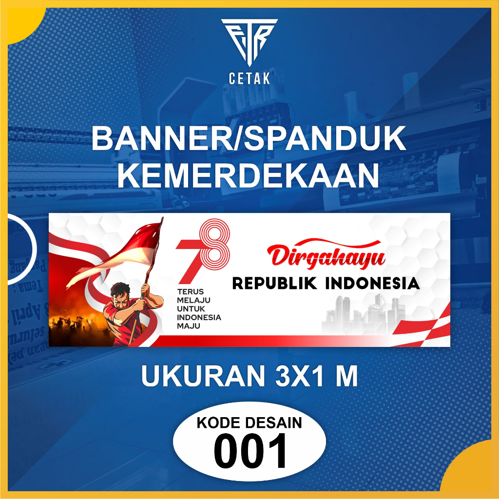 Jual Bannerspanduk Kemerdekaan 3x1 M Bisa Custom Shopee Indonesia 7154