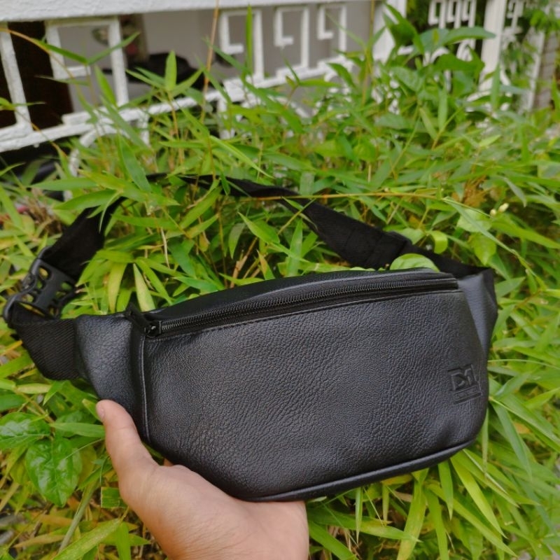 Jual Tas Waist Bag Pria ORIGINAL Merk DM Tas Selempang Pria Kulit