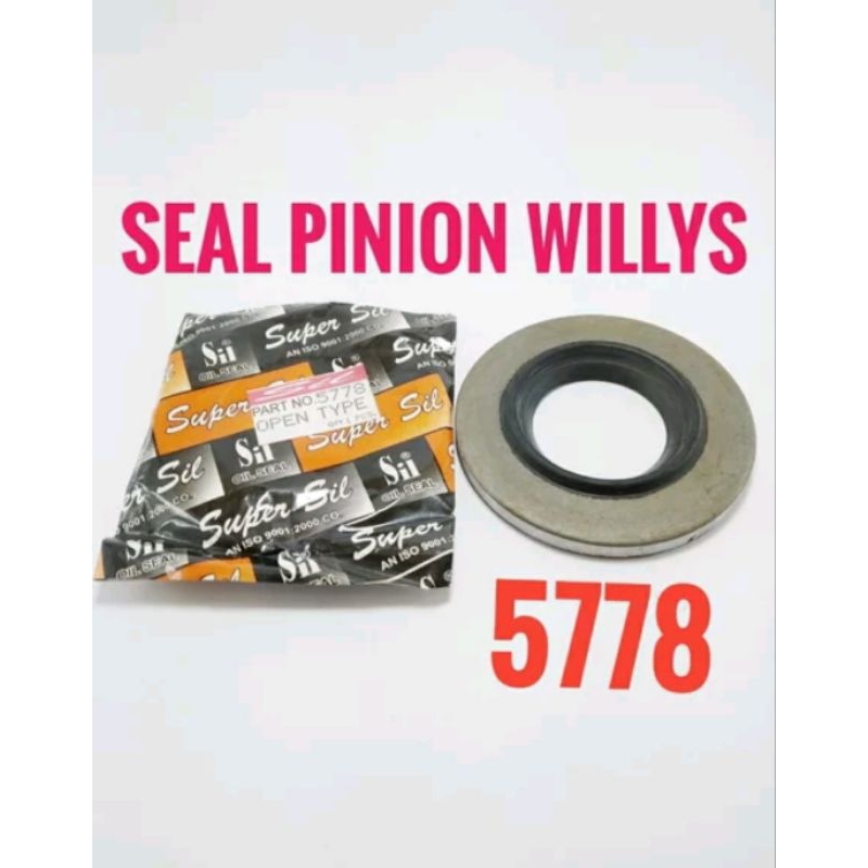 Jual Seal Pinion Willys 5778 Model Tipis Seal Gardan Depan Belakang