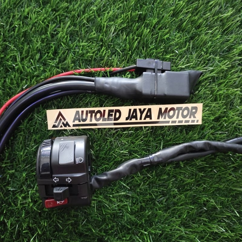 Jual Paket holder Saklar kiri Vixion ori pnp biled + kabel set lengkap ...