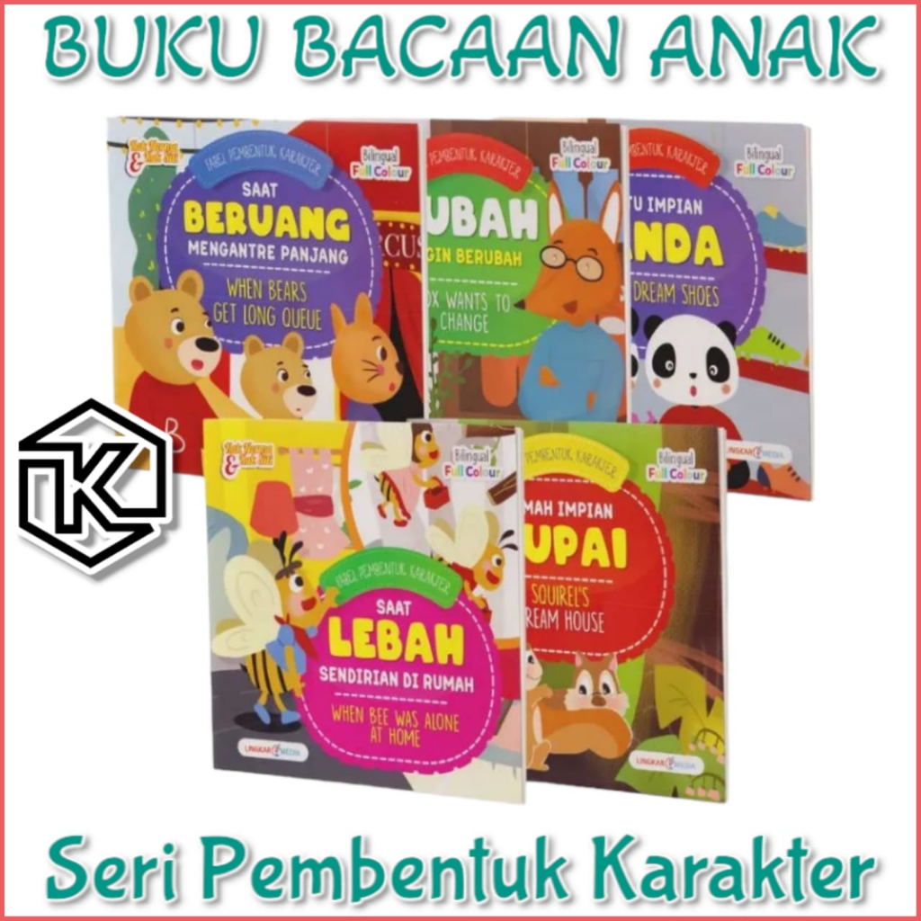 Jual Buku Cerita Anak Seri Fabel Pembentuk Karakter / Buku Bacaan ...