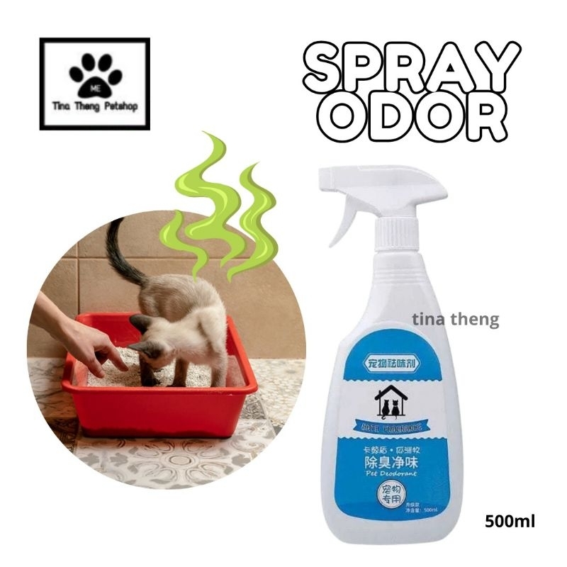 Jual Pet Odor Eliminator "SPRAY 500ML" Penghilang Bau Kandang Hewan